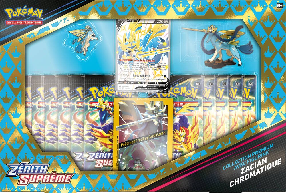 Coffret Collection Premium avec tapis de jeu Pokémon Zénith