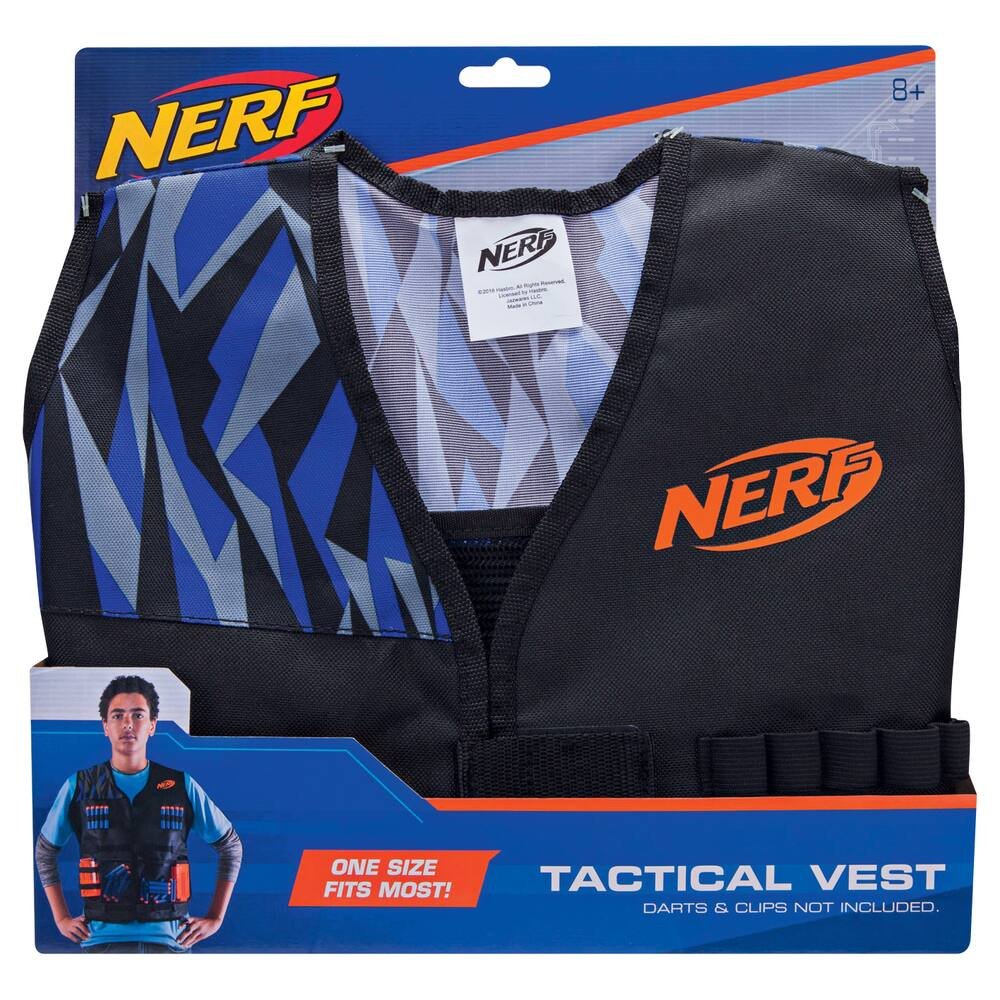 2er ensemble de veste de gilet tactique Nerf N-Strike Elite Set, gilet nerf  pour enfants