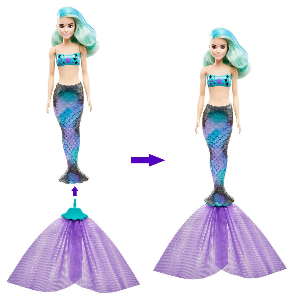 Poupee barbie color reveal sirene | poupees | jouéclub