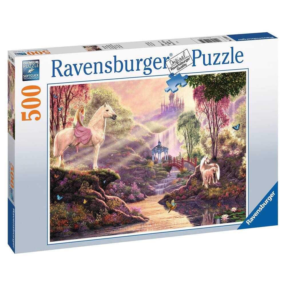 RAVENSBURGER - Puzzle -1500p : Mappemonde des animaux fantastiques