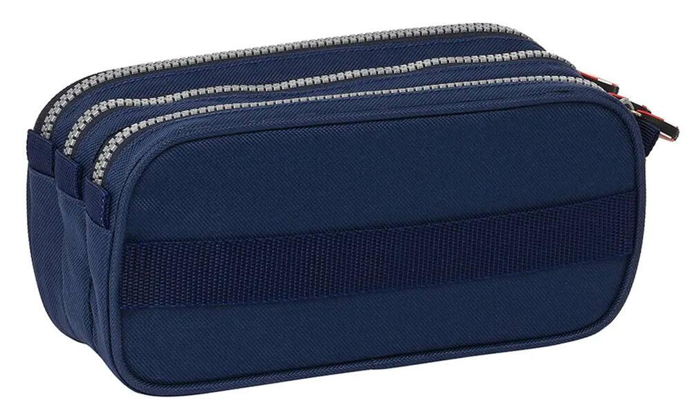 Super Mario World - Trousse Scolaire avec 36 Outils Inclus, Trousse pour Enfant, idéale pour Enfants de 5 à 14 Ans, Confortable et Polyvalente, 12,5 x 5,5 x 19,5 cm, Couleur Bleu