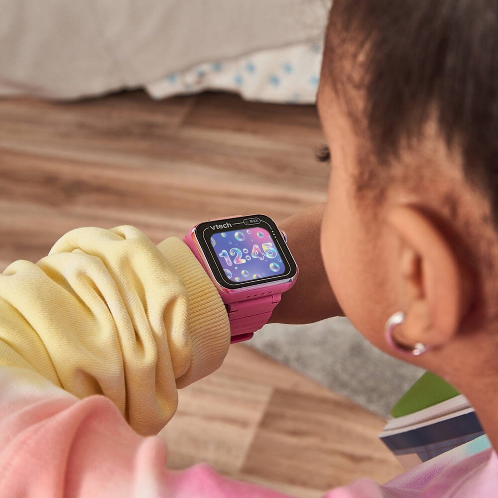 Vtech KidiZoom Smartwatch MAX noire -FRANCAISE Montre connectée – acheter  chez
