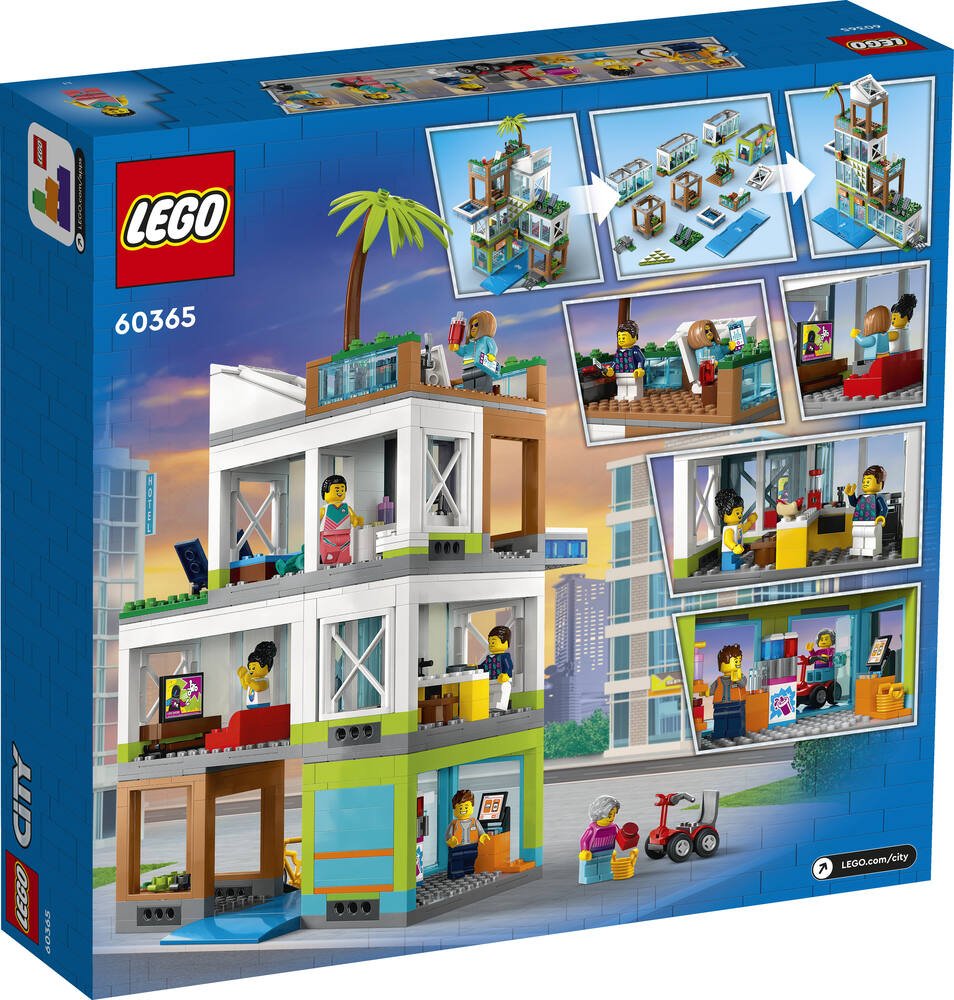 LEGO City Le centre-ville 60380 Ensemble de jeu de construction (2 010  pièces) 
