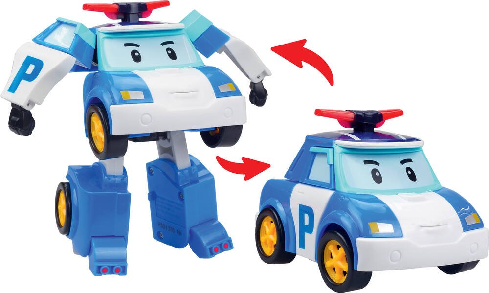 Jouet garçon, véhicules de Robocar Poli - Un petit génie