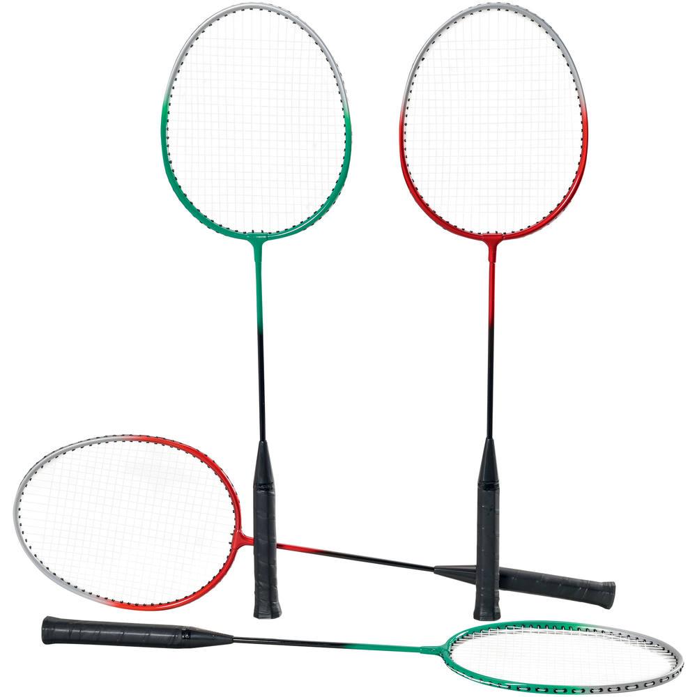 Set badminton 4 raquettes avec filet | jeux exterieurs et sports | jouéclub