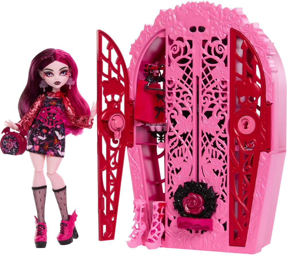 Monster high - coffret poupee secrets draculaura | poupees | jouéclub