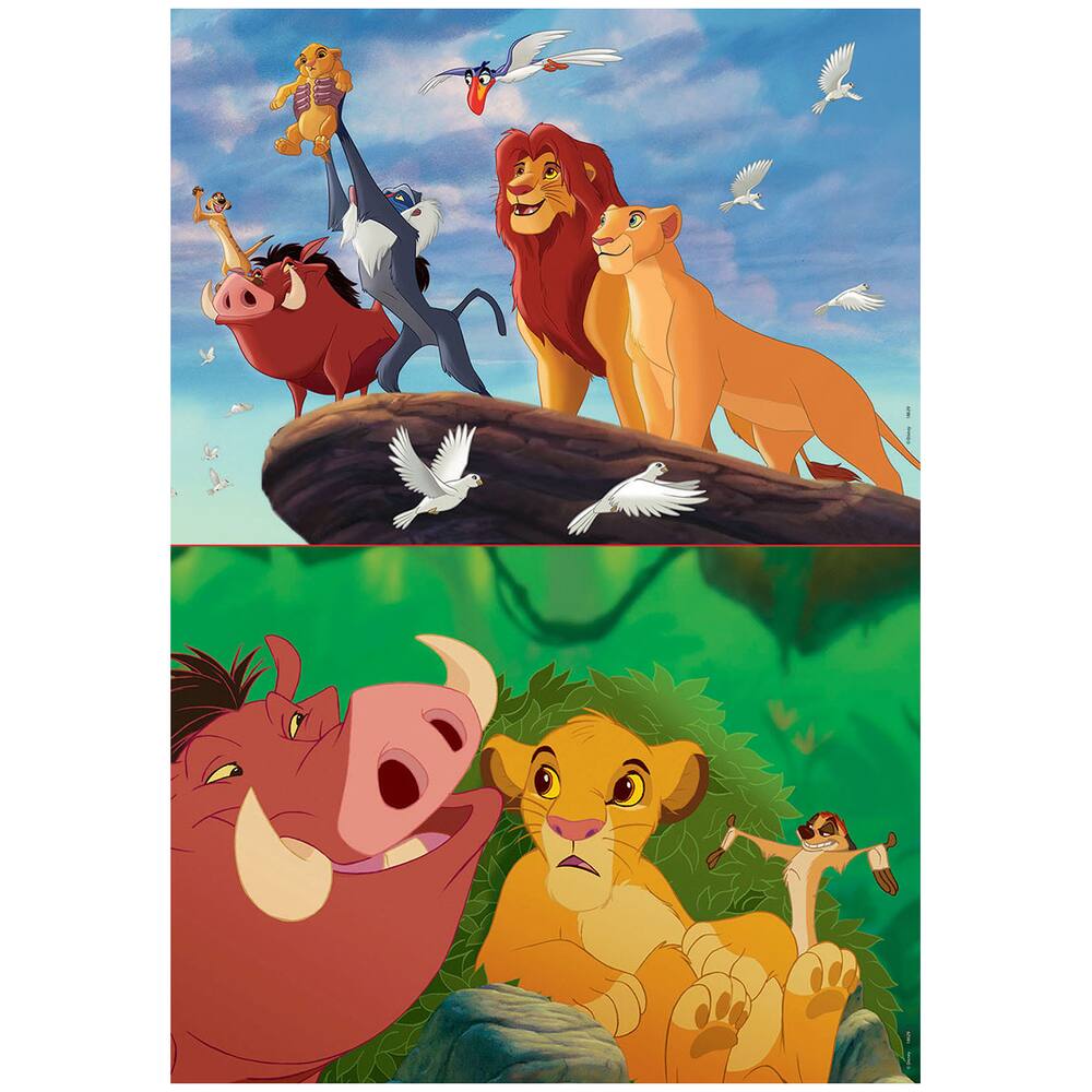 Le Roi Lion Puzzle 30 Pieces - Simba & Co. - Puzzle Enfant + Poster - Des 4  Ans à Prix Carrefour