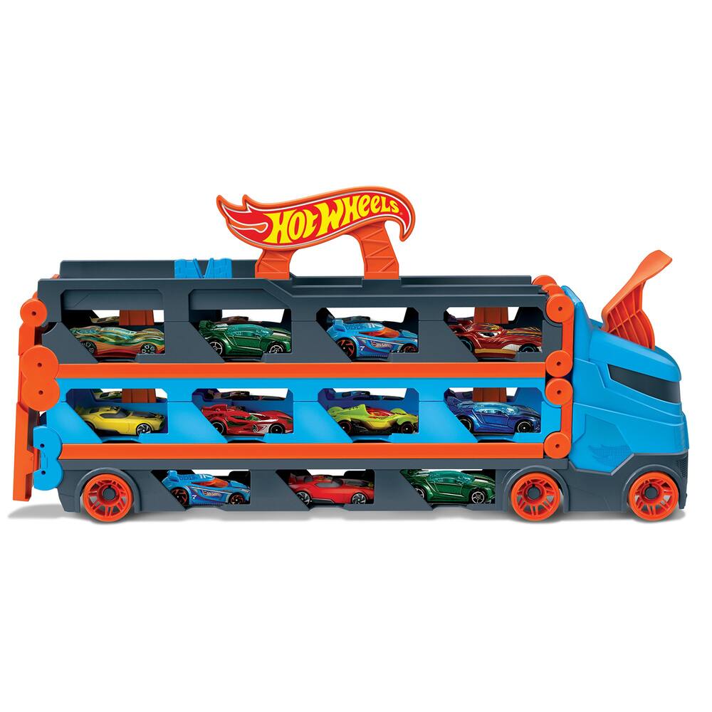 Camion transporteur de voitures SPEEDTRACK : le jouet à Prix Carrefour