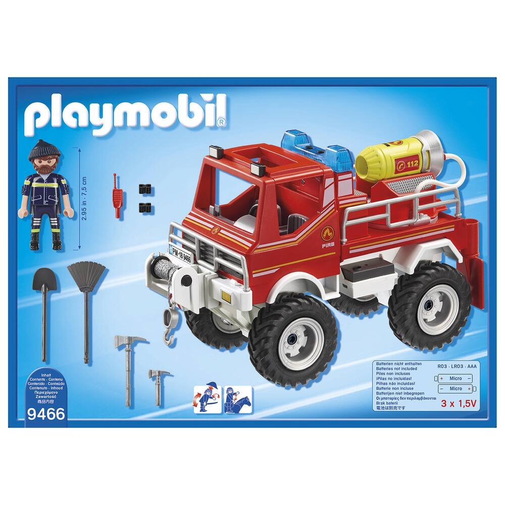 Playmobil Camion De Pompier 9466 Multicolore