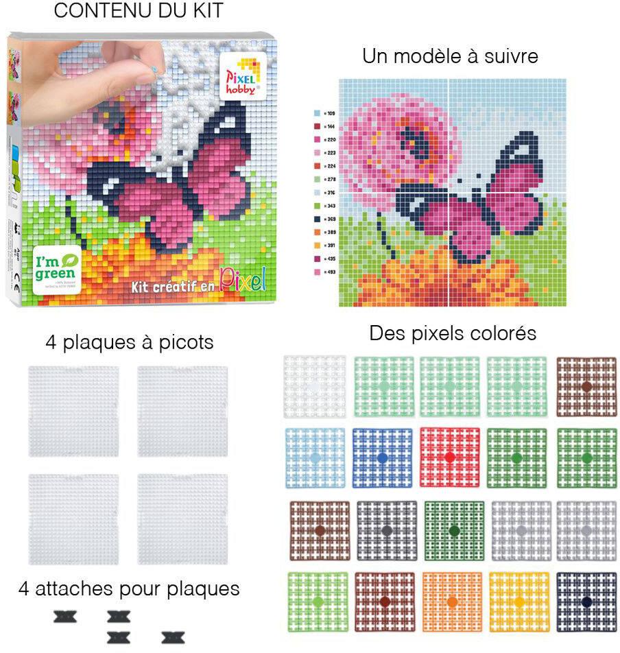 Buy Pixel- tableau créer 12 x 12cm papillon, px44011 at affordable prices - free shipping, real Buy Pixel- tableau créer 12 x 12cm papillon, px44011 at affordable prices - free shipping, real