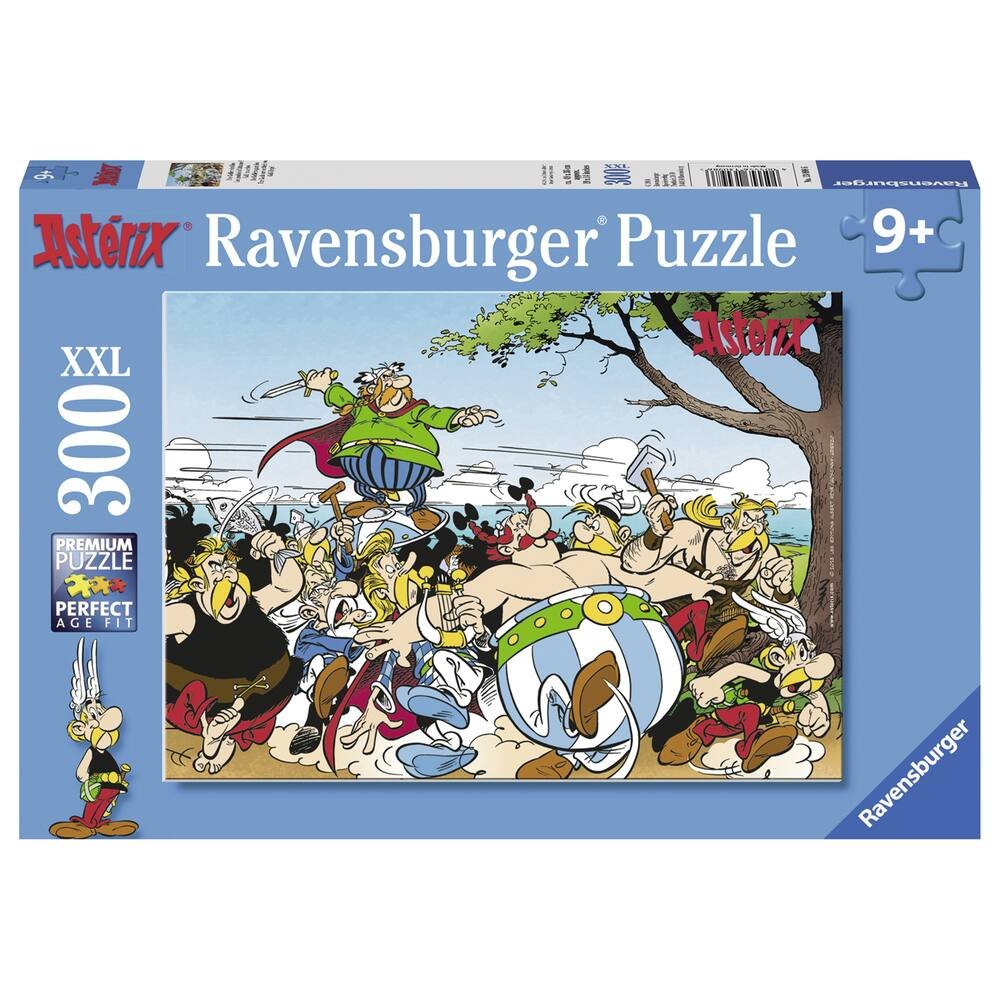 Puzzle 300 pieces xxl les gaulois a l'attaque - asterix, puzzle