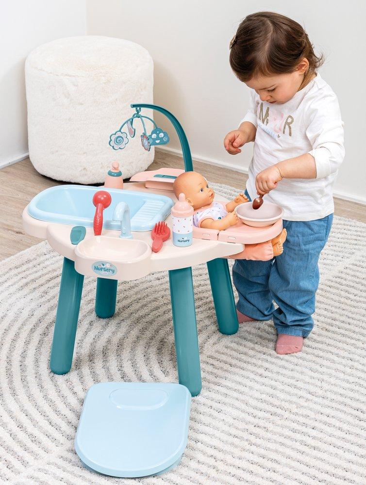 Jouets Ecoiffier - 2889 - Super Pack Nursery - Nursery pour poupée avec Landau - dès 18 Mois - Fabriqué en France Jouets Ecoiffier - 2889 - Super Pack Nursery - Nursery pour poupée avec Landau - dès 18 Mois - Fabriqué en France