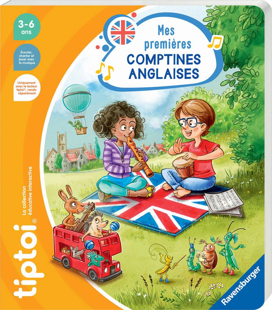 Ravensburger Tiptoi Libro Gioco Educativo 'Avventura Apprendimento' In Tedesco + Adesivi Per Bambini In Età Prescolare