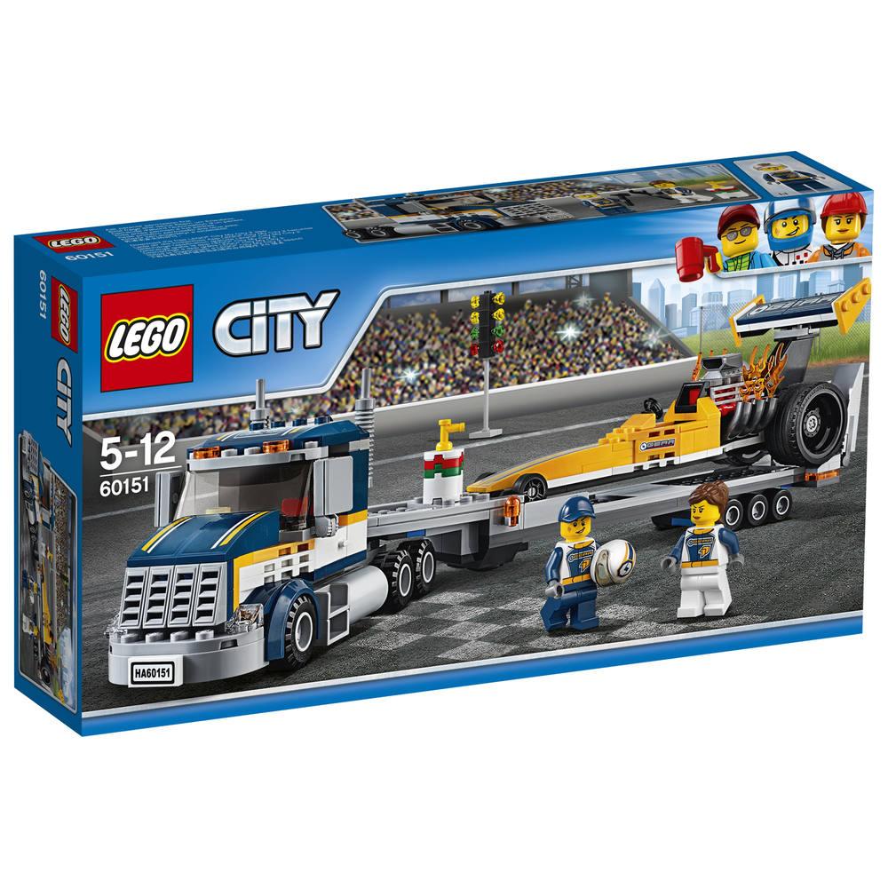 Le Constructions De 60151 Du Transporteur Lego DragsterJeux pVSzqUMG