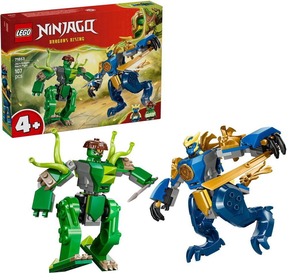 Lego®ninjago® 71853 le combat du robot dragon de jay | jeux de