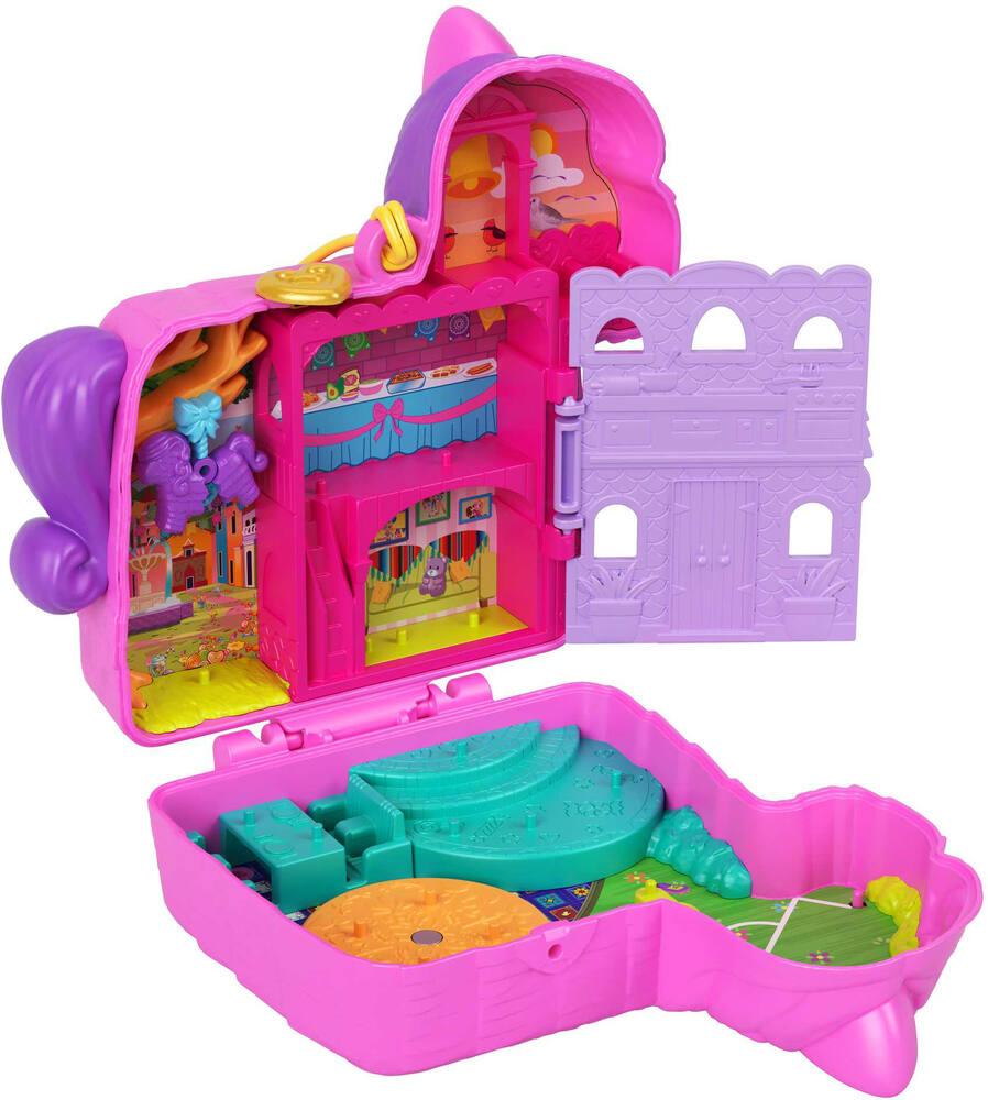 Polly pocket coffret pinata fiesta figurines joueclub