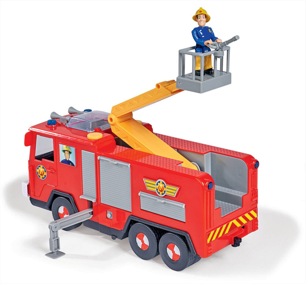 Sam le pompier Super Tech Jupiter Camion de pompier - S-D-203096001038 -  Stesha