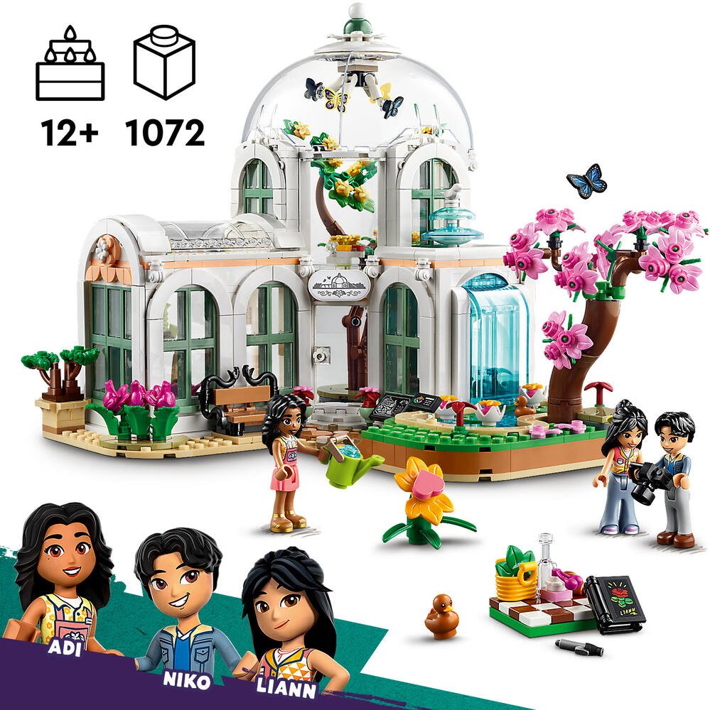 LEGO Friends Le jardin botanique 41757 Ensemble de jeu de
