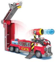 Coffret La Super Pat Patrouille Film Marcus Camion Pompier Luxe Son Et  Lumiere Set Figurine Et Vehicule 1 Carte - Cdiscount Jeux - Jouets