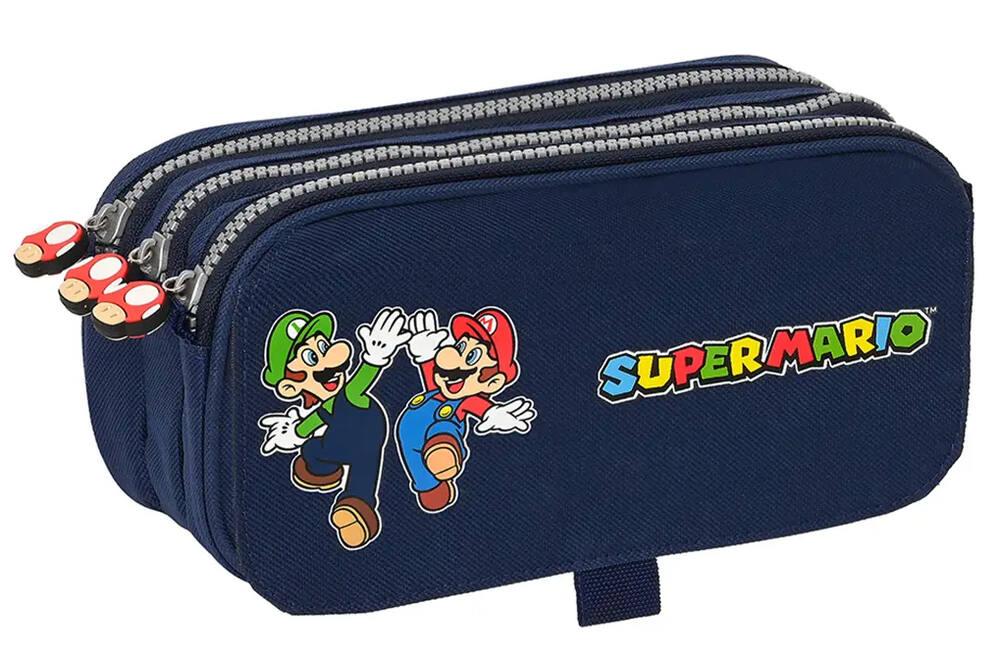 Super mario trousse triple mario et luigi bagagerie joueclub