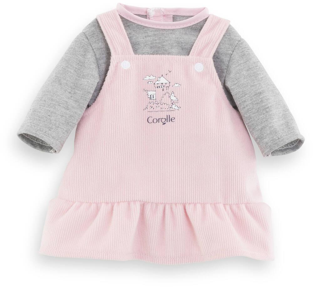 Bb36 robe et t shirt bords de loire vetement pour poupon 36cm corolle vetements poupees joueclub