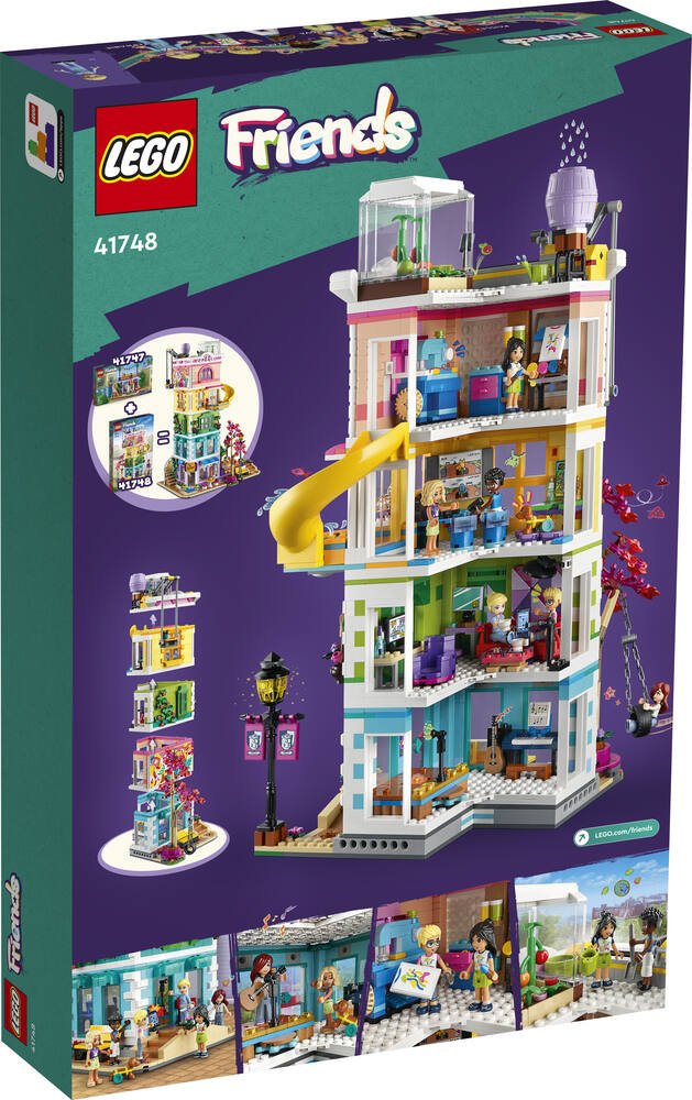 LEGO® Friends 41448 Le Cinéma de Heartlake City avec Support Téléphone, Jeu  Créatif pour Fille et Garçon de 7 ans et plus - Cdiscount Jeux - Jouets