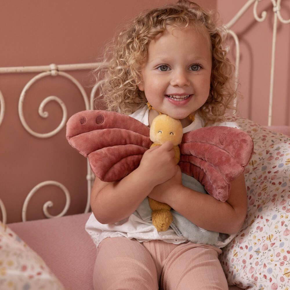 Peluche Falter Mariposa Amarilla - Suave Y Acogedor Juguete De 24 Cm Para Niños Y Coleccionistas