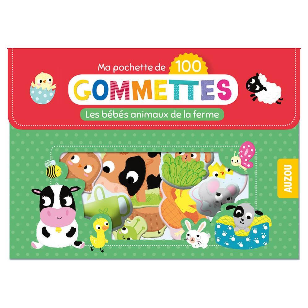 Ma Pochette De 100 Gommettes Les Bebes Animaux De La Ferme Activites Creatives Et Manuelles Joueclub