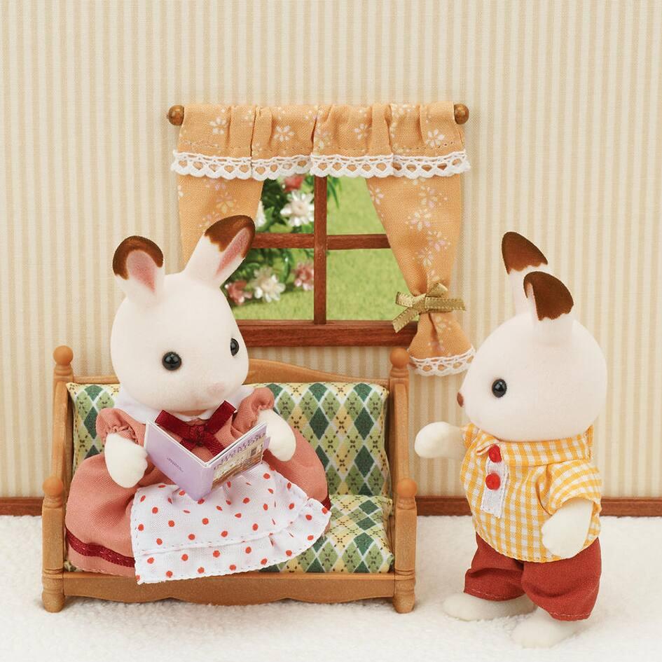 Sylvanian Families - 5339 - La Pièce à Vivre Mobilier Mini-Univers, De 3 Ans Multicolore