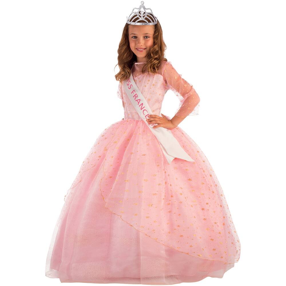 DEGUISEMENT MISS FRANCE DELUXE TAILLE 11-12 ANS
