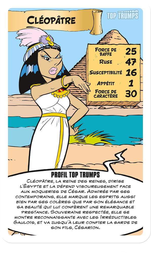Jeu De Cartes Top Trumps Battle Mat Astérix - Jeu Stratégique Plateau 2 Joueurs Dès 6 Ans