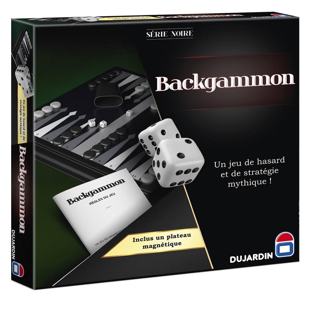Serie noire backgammon | jeux de societe | jouéclub