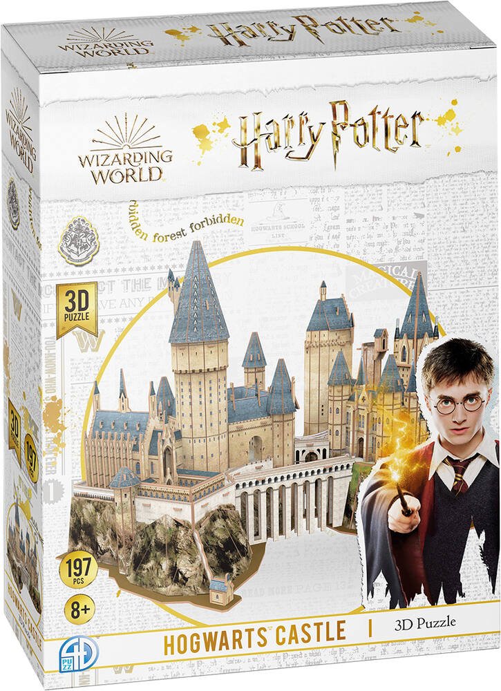 Harry potter - puzzle 3d le chateau de poudlard™, puzzle
