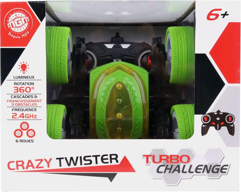 Voiture RC Turbo Twister 360° - Figures Et Tonneaux - Occasion Bon état