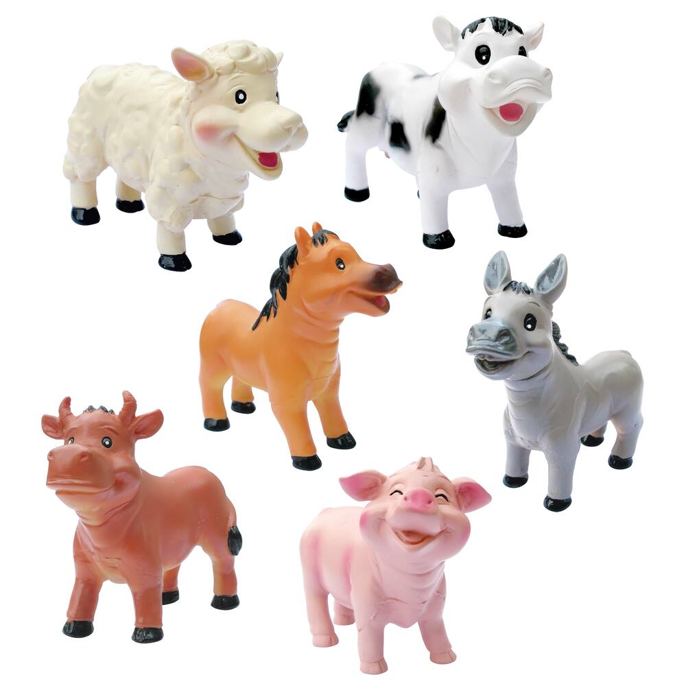 Figurines animaux de la ferme - 5 pièces