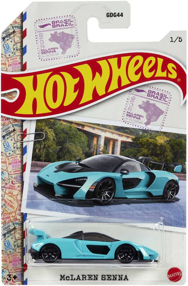 Hot wheels mclaren senna vehicules garages joueclub