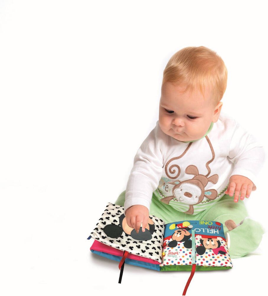 Livre Tissu Bébé pour 0-18 Mois,Livre Bébé Eveil,Livre Bebe Tissu,Livre de  Tissu de Bébé,Livres sensoriels pour bébés,Jouet Poussette pour Bébé,Jouet