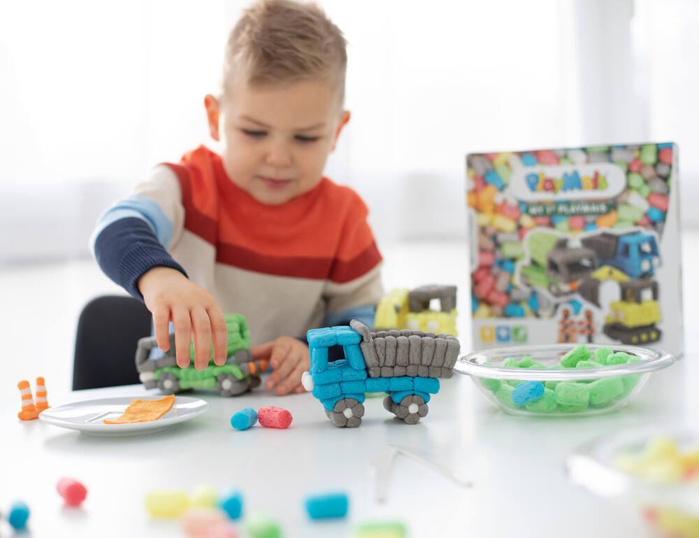 Playmais Basic Large Jeu de Construction pour Les Enfants à partir de 3 Ans | Plus de 700 pièces | stimule la créativité et la motricité | Cadeau Parfait pour Filles et Playmais Basic Large Jeu de Construction pour Les Enfants à partir de 3 Ans | Plus de 700 pièces | stimule la créativité et la motricité | Cadeau Parfait pour Filles et