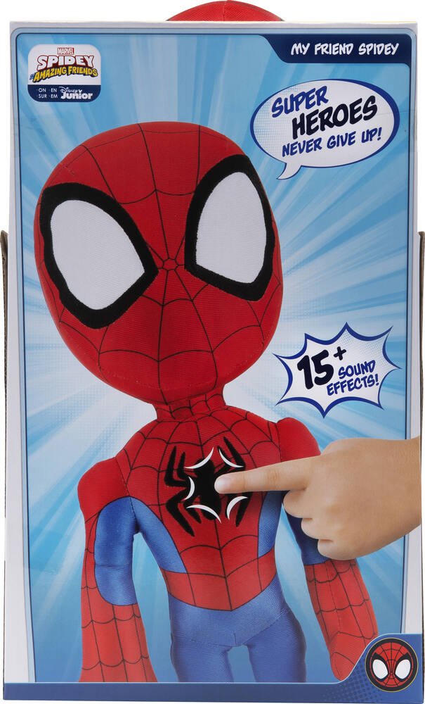 Peluche Spidey Amazing Friends Spiderman Coleccionable Febo - FEBO