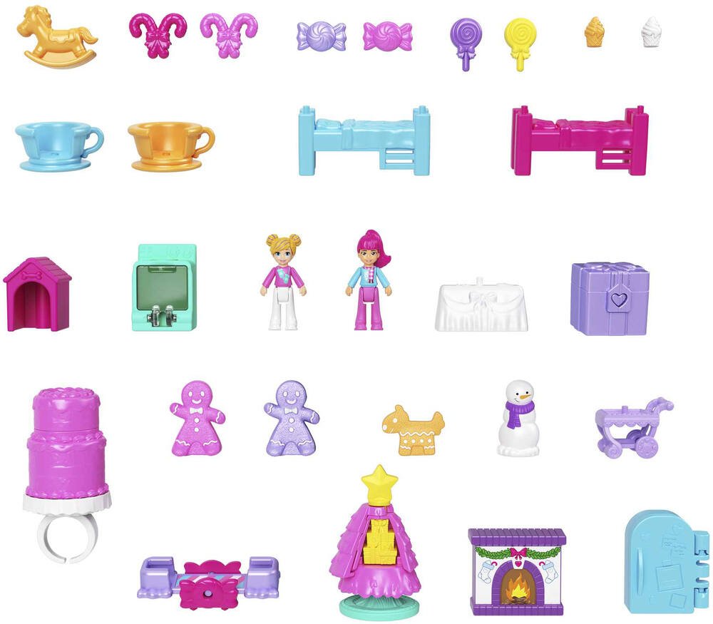 Calendrier de l'Avent Polly Pocket 2023 - Polly Pocket