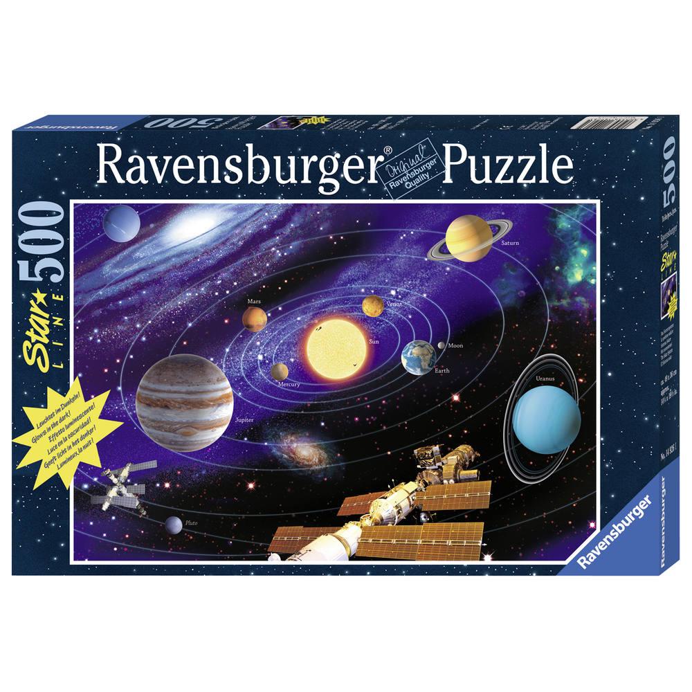 Puzzle Lumineux 500 Pieces Le Systeme Solaire Puzzle