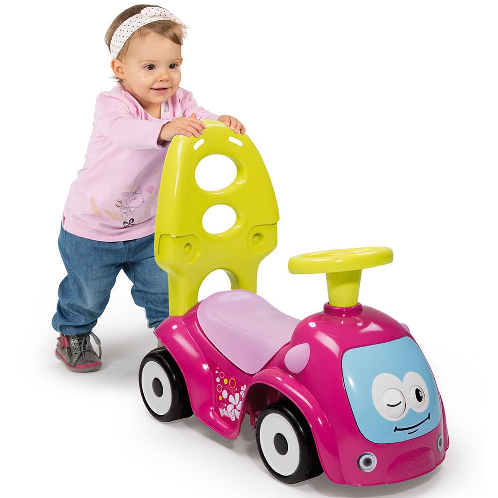 porteur smoby maestro 2 rose