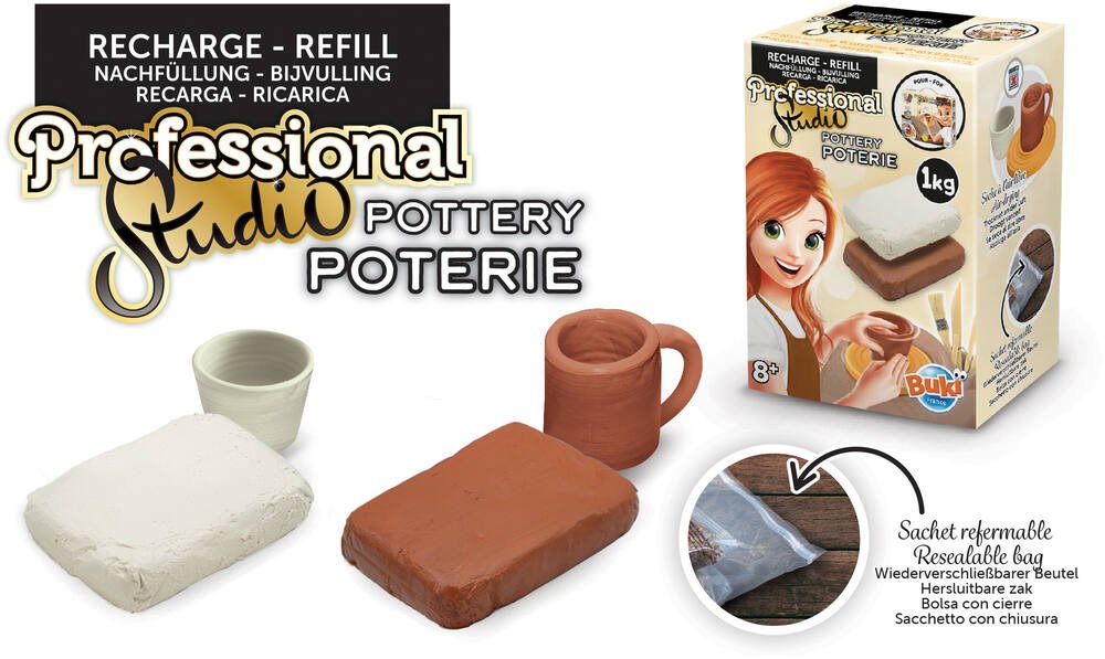 Promo Maped creativ terra poterie + recharge argile chez Hyper U