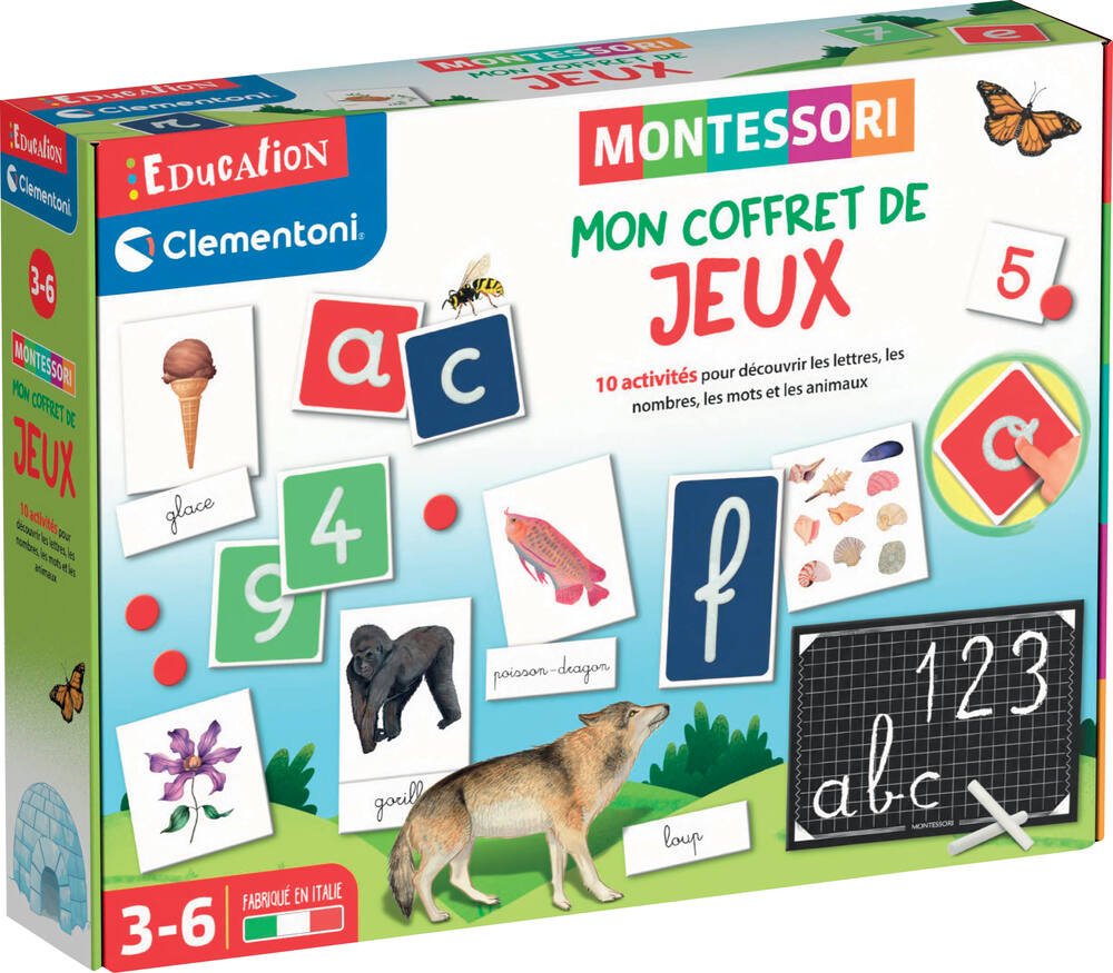 Jeu Educatif Montessori Tout en Un - Nos SuperHéros
