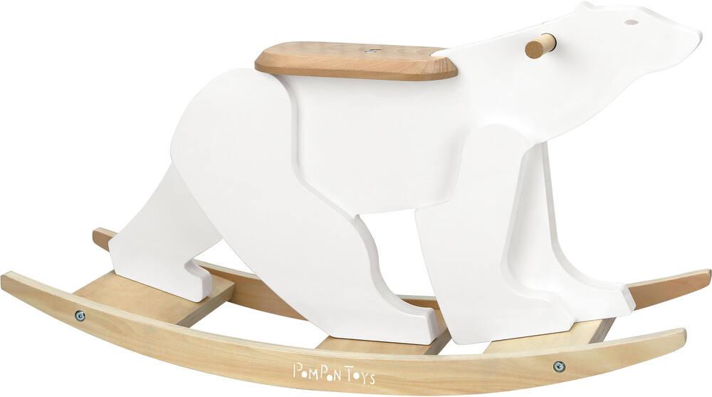 Vilac - En Voiture Marcel L'ours - Jouet En Bois Laqué - Jeu D'Eveil Et De Décoration - 6 Personnages à Collectionner - Pour Enfants à Partir De 1 An