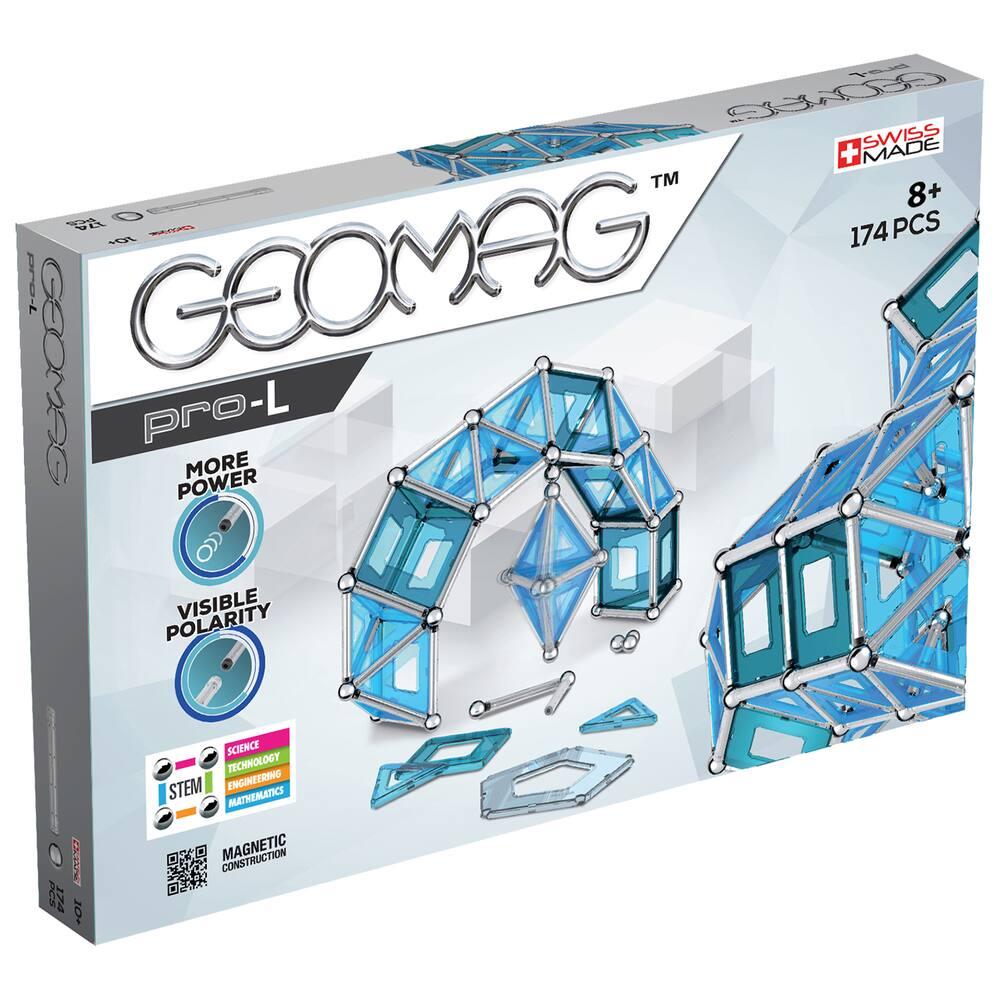 Geomag pro l 174 pieces jeux de constructions maquettes