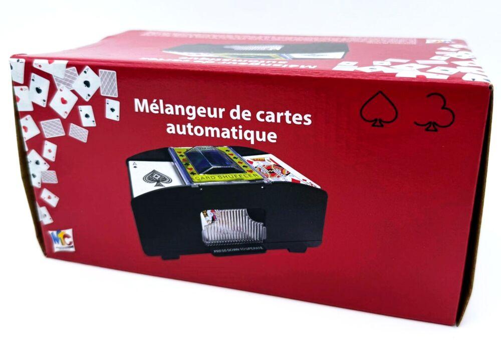Darryy Mélangeur de Cartes, Melangeur de Carte électronique, Jeux de Société pour Fêtes, Jeux de Société Parents-Enfants, Mélange en Un Clic