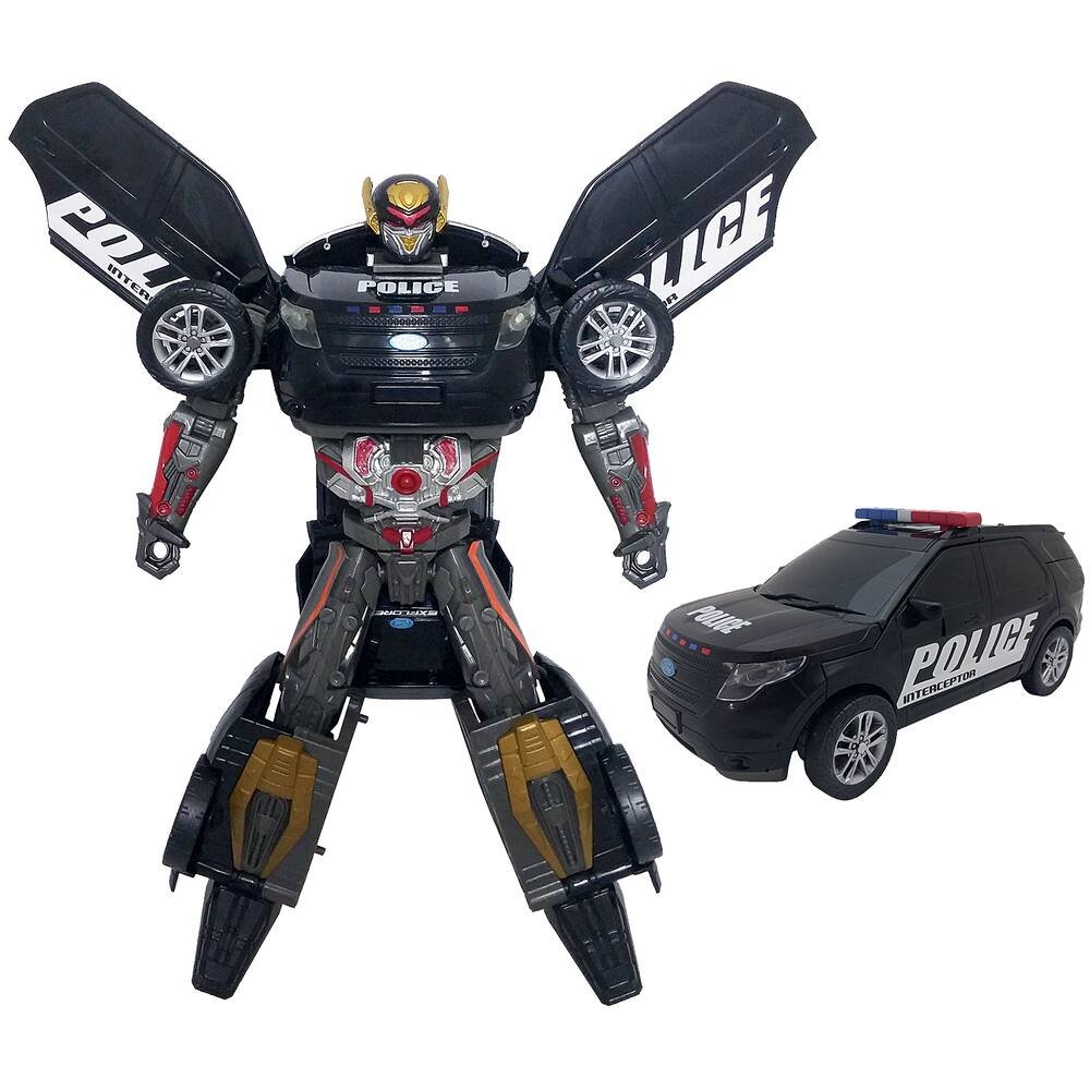 Jouet Transformers voiture de pompier et robot pour enfant