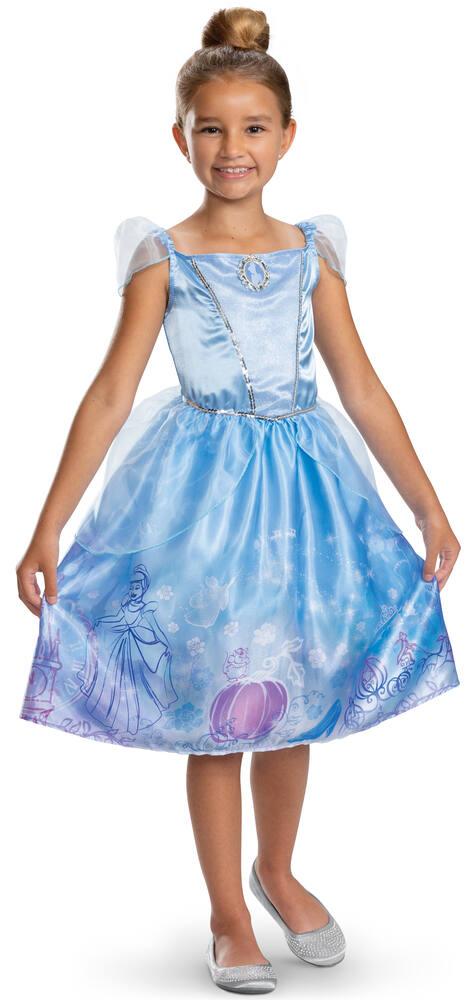 Disney princess deguisement cendrillon taille 7 8 ans fetes et anniversaires joueclub