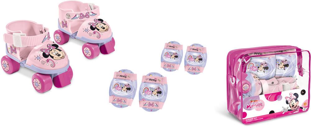 Patins à roulettes avec protections Minnie Mouse STAMP | King Jouet France - Skates Rollers et Patins